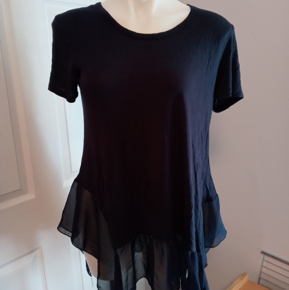 Pebble and stone navy shirt